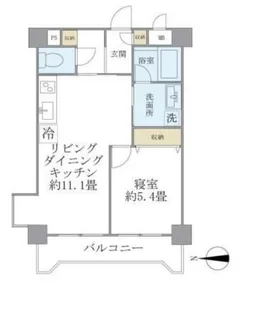 ISM西日暮里【2階】の間取り
