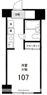 ヒルトップ道灌山【1階】の間取り