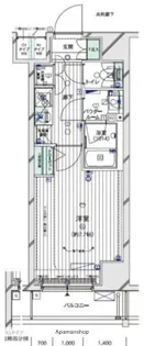 メインステージTOKYO・NORTH HY’S【6階】の間取り
