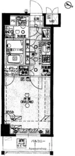 プレール・ドゥーク板橋本町【6階】の間取り