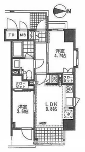 プライムアーバン池袋【3階】の間取り