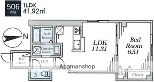 CLAVIUS ZEH【5階】の間取り