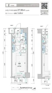 メインステージ千住河原町【5階】の間取り