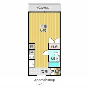 ウェルブリッジドウェル【7階】の間取り