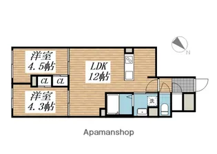 CREAL文京千石Ⅱ【4階】の間取り