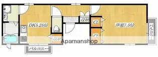 グランドステージ板橋本町【3階】の間取り