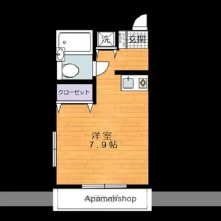 ルマ・マニス横山(賃貸ハイツ)【2階】の間取り
