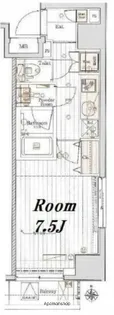 メイクスデザイン町屋【4階】の間取り