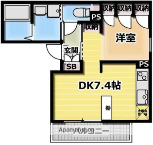 HOUSEKUL IM29【3階】の間取り