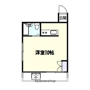 JLBグランエクリュ上野桜木【4階】の間取り