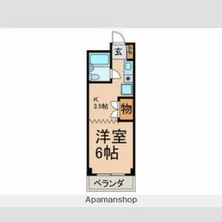 JLBグランエクリュ常盤台Ⅲ【2階】の間取り