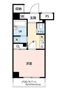 マイナビSTAYミライエ本郷三丁目(スカイコート本郷東大前壱番館【2階】の間取り