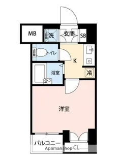 マイナビSTAYミライエ西巣鴨(アイル池袋・NORTH)【3階】の間取り