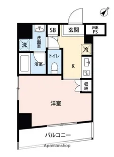 マイナビSTAY上池袋レジデンス(CALDO池袋L)【13階】の間取り