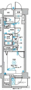 DIPS西新井【1階】の間取り