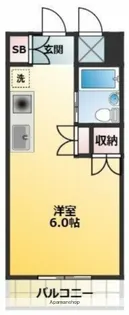第三大野ビル サダサンズ【8階】の間取り