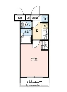 マイナビSTAYミライエ東池袋駅前【4階】の間取り