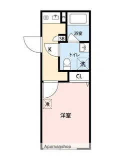 マイナビSTAYクロワール志村坂上(LUDENS志村坂上)【2階】の間取り
