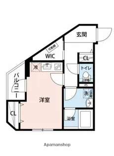 マイナビSTAY西日暮里レジデンス【3階】の間取り