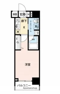 マイナビSTAYグランデ上野【10階】の間取り