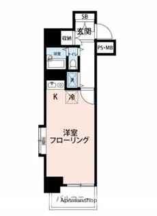 マイナビSTAYミライエ浅草言問橋【8階】の間取り