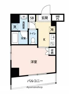 マイナビSTAY上池袋レジデンス【13階】の間取り