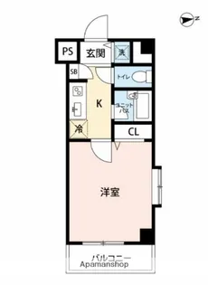 マイナビSTAYパレス板橋坂下【6階】の間取り