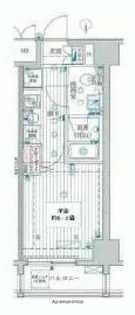 プレール・ドゥーク早稲田Ⅱ【4階】の間取り