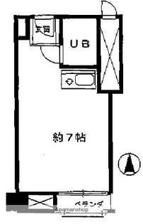 シャルマン文京千駄木【2階】の間取り