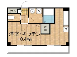 ディアコート東尾久【2階】の間取り