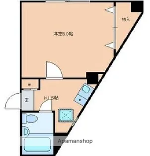 シャンテ北大塚【1階】の間取り