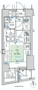 東京都千代田区外神田6丁目【マンション】の間取り