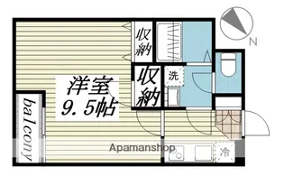 パラッツォ・アルディート【1階】の間取り