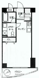 東京都文京区千駄木3丁目【マンション】の間取り