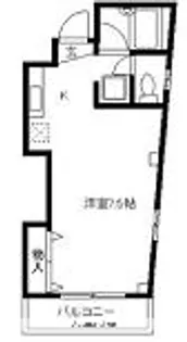 ベルメゾン南千住【3階】の間取り