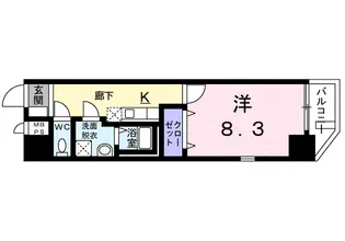 サピー豊洲【2階】の間取り