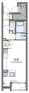 レオネクストセレノ【1階】の間取り
