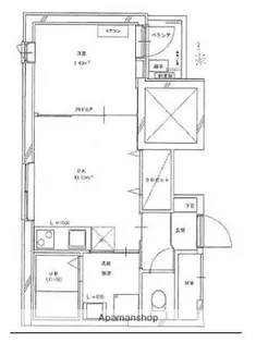 レゴキューブ【3階】の間取り
