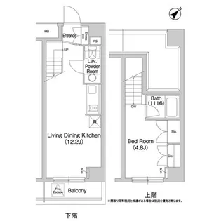 コンフォリア豊洲【8階】の間取り
