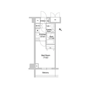 コンフォリア豊洲【3階】の間取り
