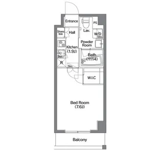 コンフォリア錦糸町DEUX【7階】の間取り