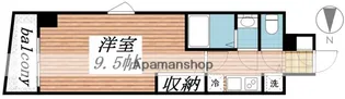 メゾン・ド・ヴィレ高輪【10階】の間取り