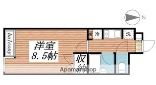 興和太平アパートメント【7階】の間取り
