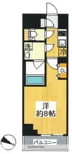 SHOKEN RESIDENCE南千住【3階】の間取り