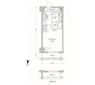 アーバネックス森下Ⅱ【5階】の間取り