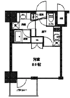 アビタ住吉【3階】の間取り