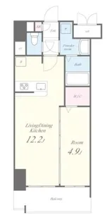 グレイスフルリッチ【11階】の間取り