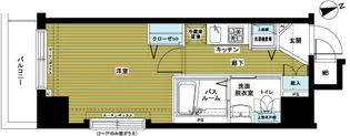 ZOOM銀座東【8階】の間取り