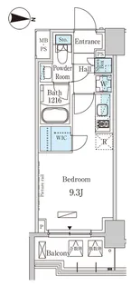パークアクシス錦糸町WEST【5階】の間取り