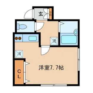 エスポア北砂【2階】の間取り